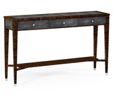 Shagreen Console Table with Drawers