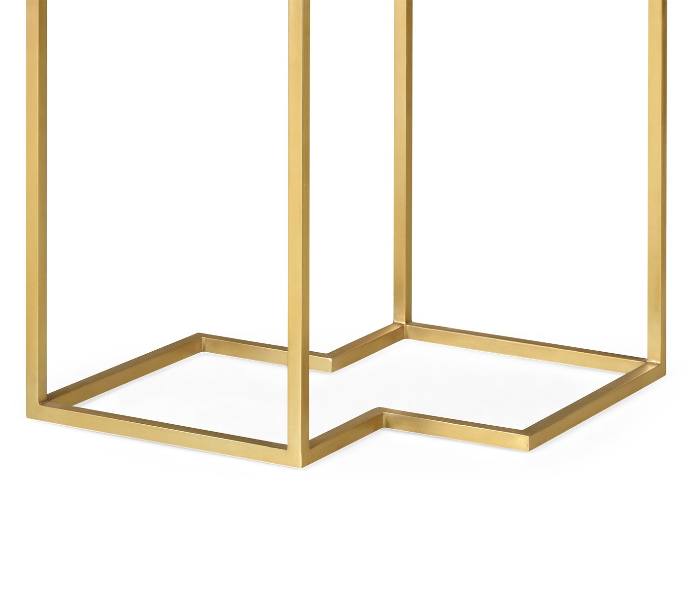 Side Table Double Diamond Bookmatched