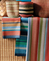 Kansa Stripe miljöbild — Jane Churchill tyg