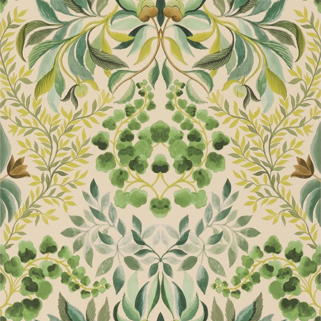 Karakusa Emerald — Designers Guild tapet
