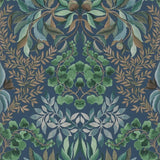 Karakusa Midnight — Designers Guild tapet