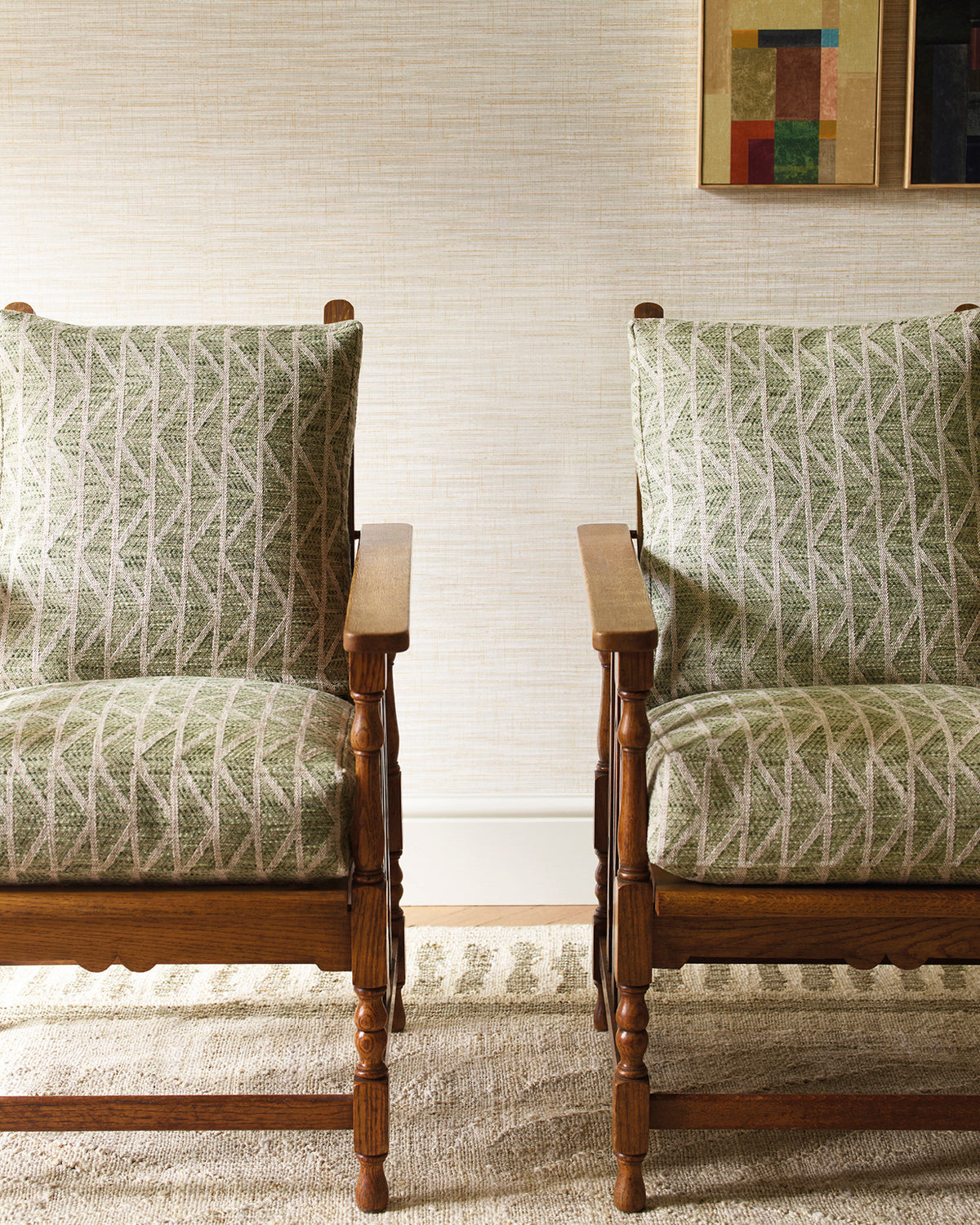 Kasan miljöbild — Jane Churchill tyg