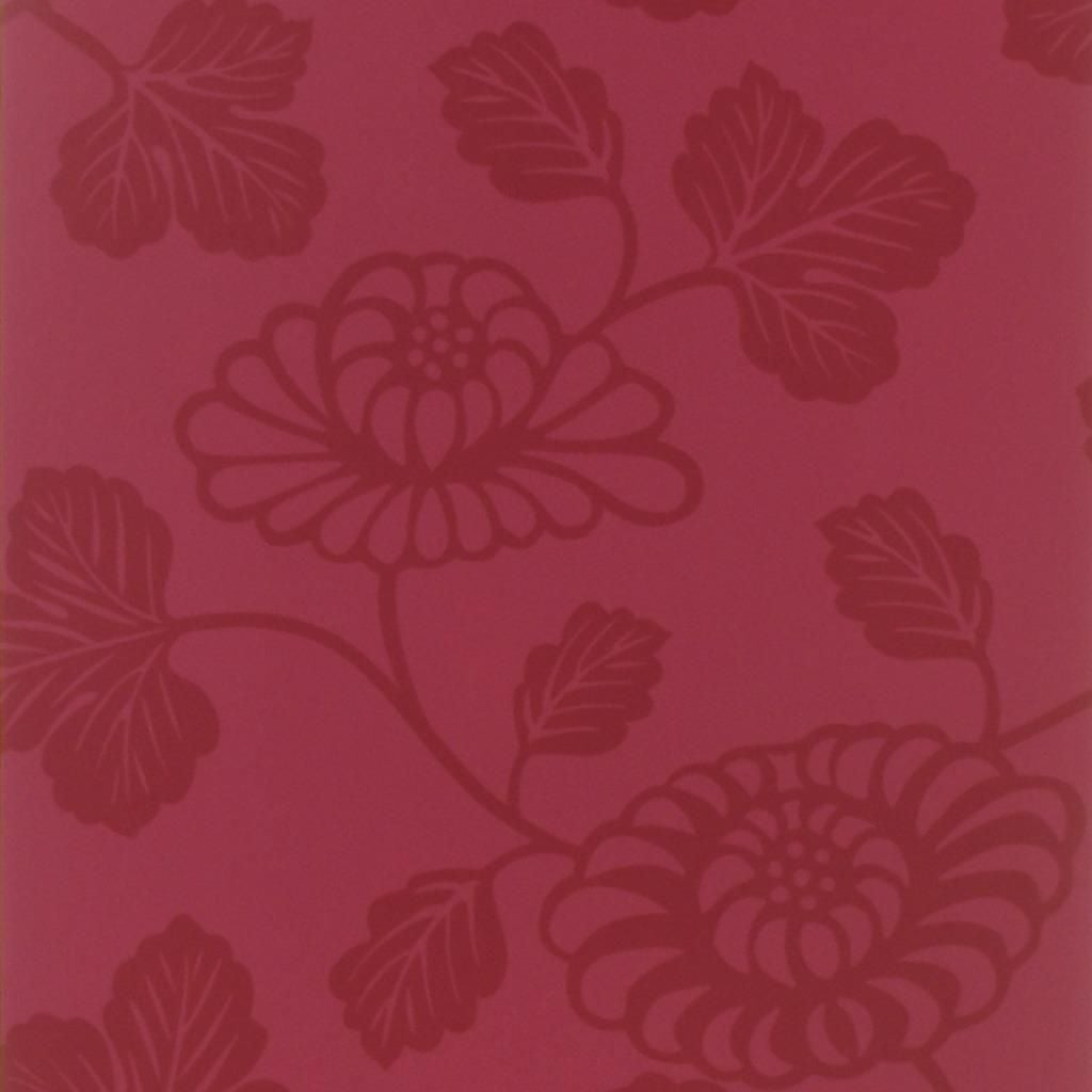 Kashima Cranberry — Designers Guild tapet