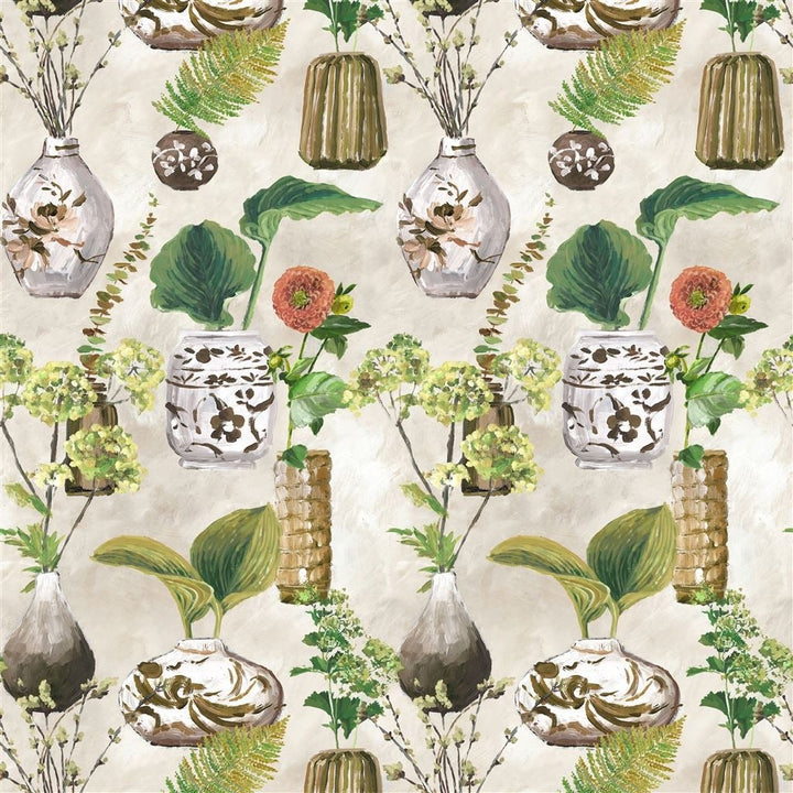 Kawana Terracotta — Designers Guild tapet