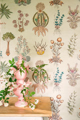 Keiko room setting — Pierre Frey wallpaper