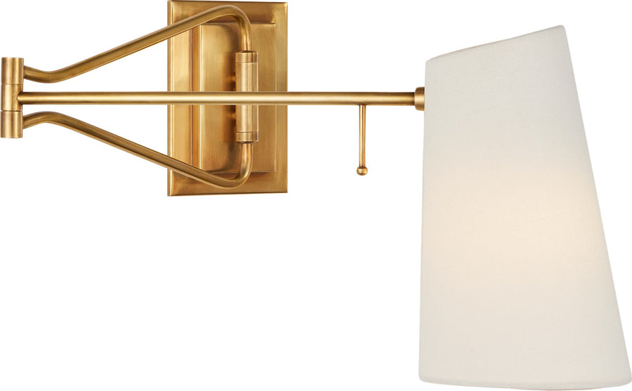Keil Swing Arm Vägglampa — Visual Comfort