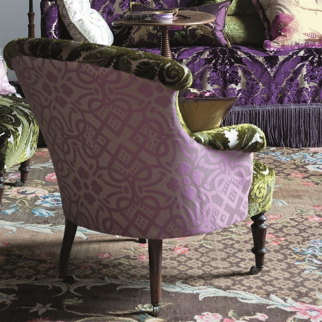 Kensington Brocade Tyg — Designers Guild i miljö