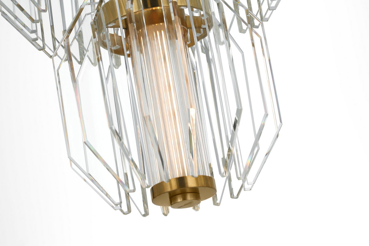 Killarney 19" Layered Entry Takkrona — Waterford for Visual Comfort & Co. detaljbild