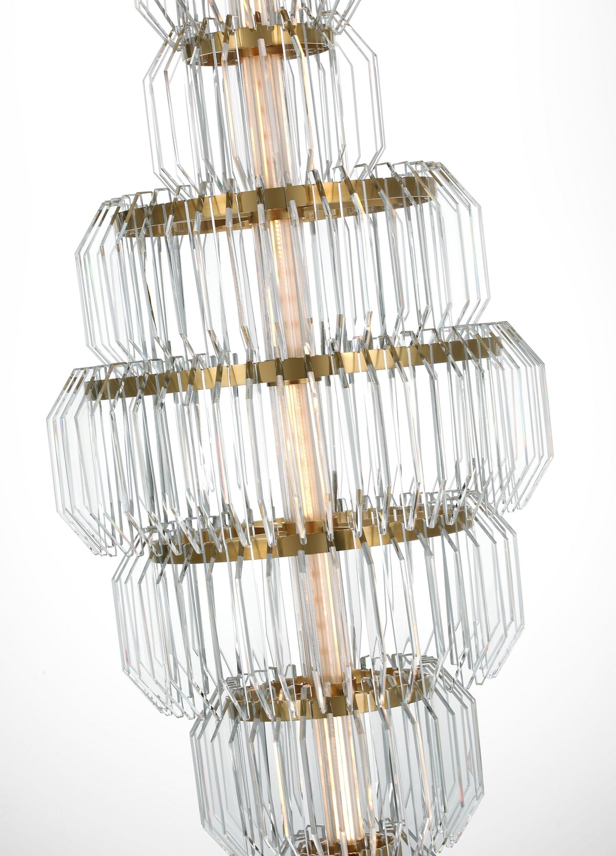 Killarney 19" Layered Entry Takkrona — Waterford for Visual Comfort & Co. detaljbild