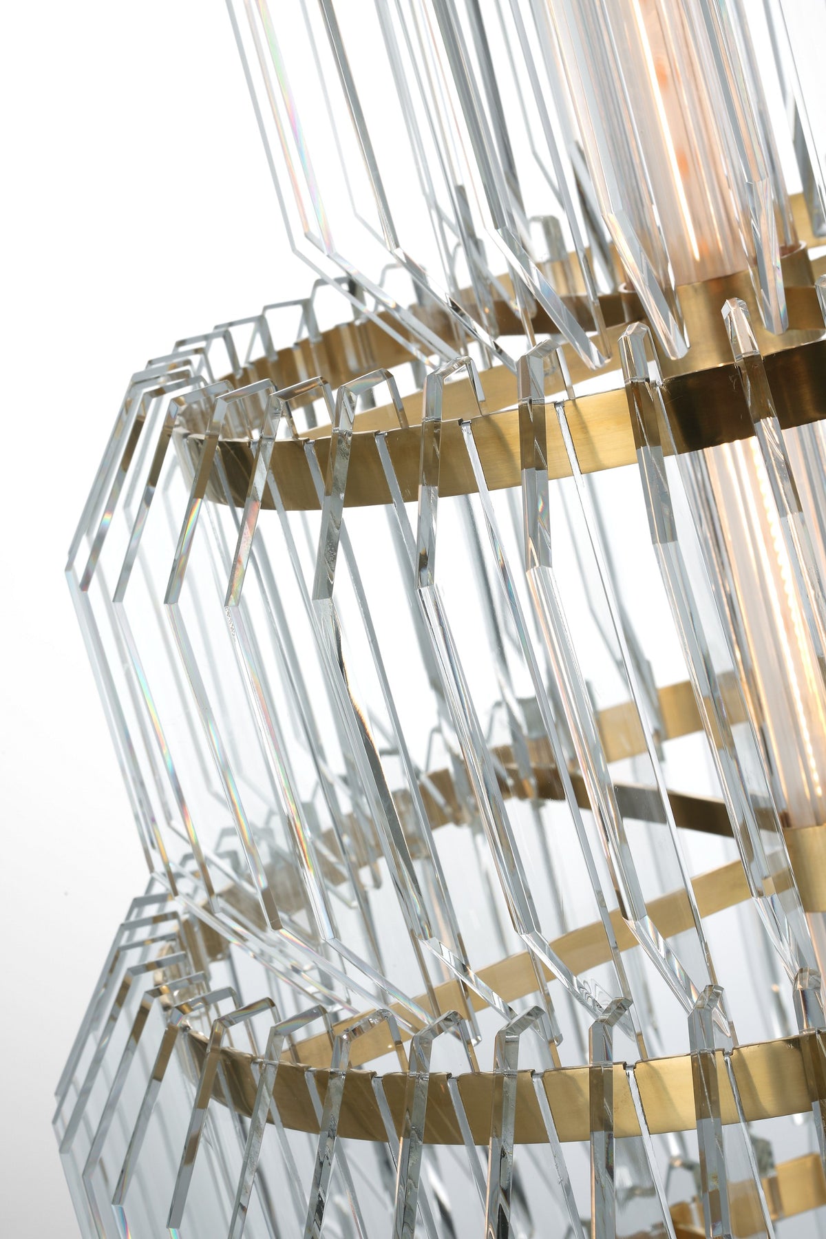 Killarney 19" Layered Entry Takkrona — Waterford for Visual Comfort & Co. detaljbild