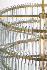Killarney 32" Layered Drum Takkrona — Waterford for Visual Comfort & Co. detaljbild