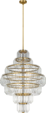 Killarney 32" Layered Chandelier — Waterford for Visual Comfort & Co. detail