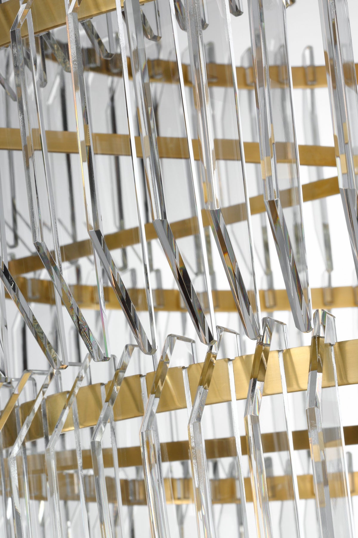 Killarney 32" Layered Chandelier — Waterford for Visual Comfort & Co. detail
