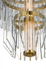 Killarney 32" Layered Chandelier — Waterford for Visual Comfort & Co. detail