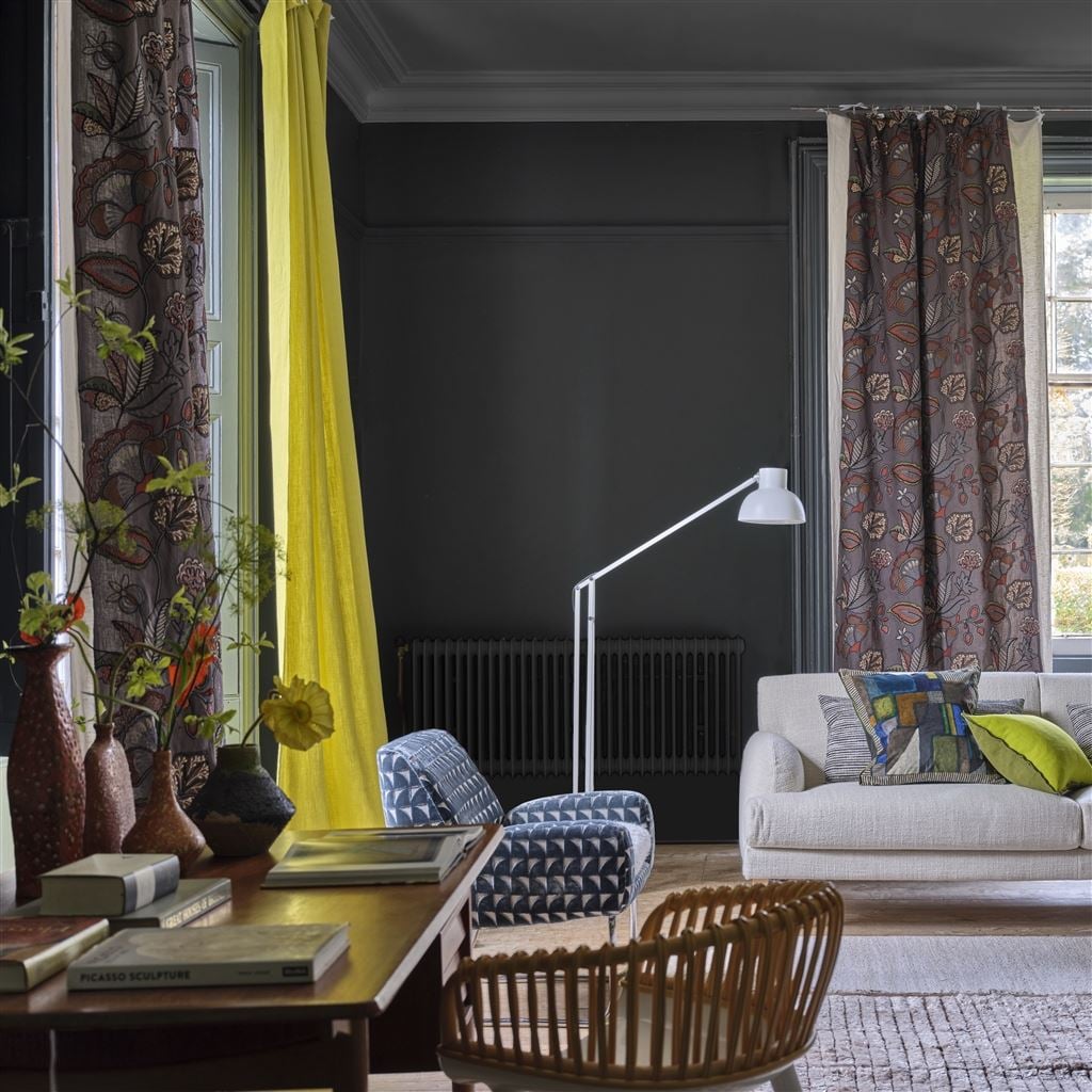 Kiln Scroll Tyg — Designers Guild i miljö