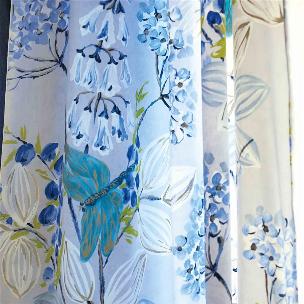 Kimono Blossom Tyg — Designers Guild i miljö