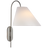 Polished Nickel With Linen Shade