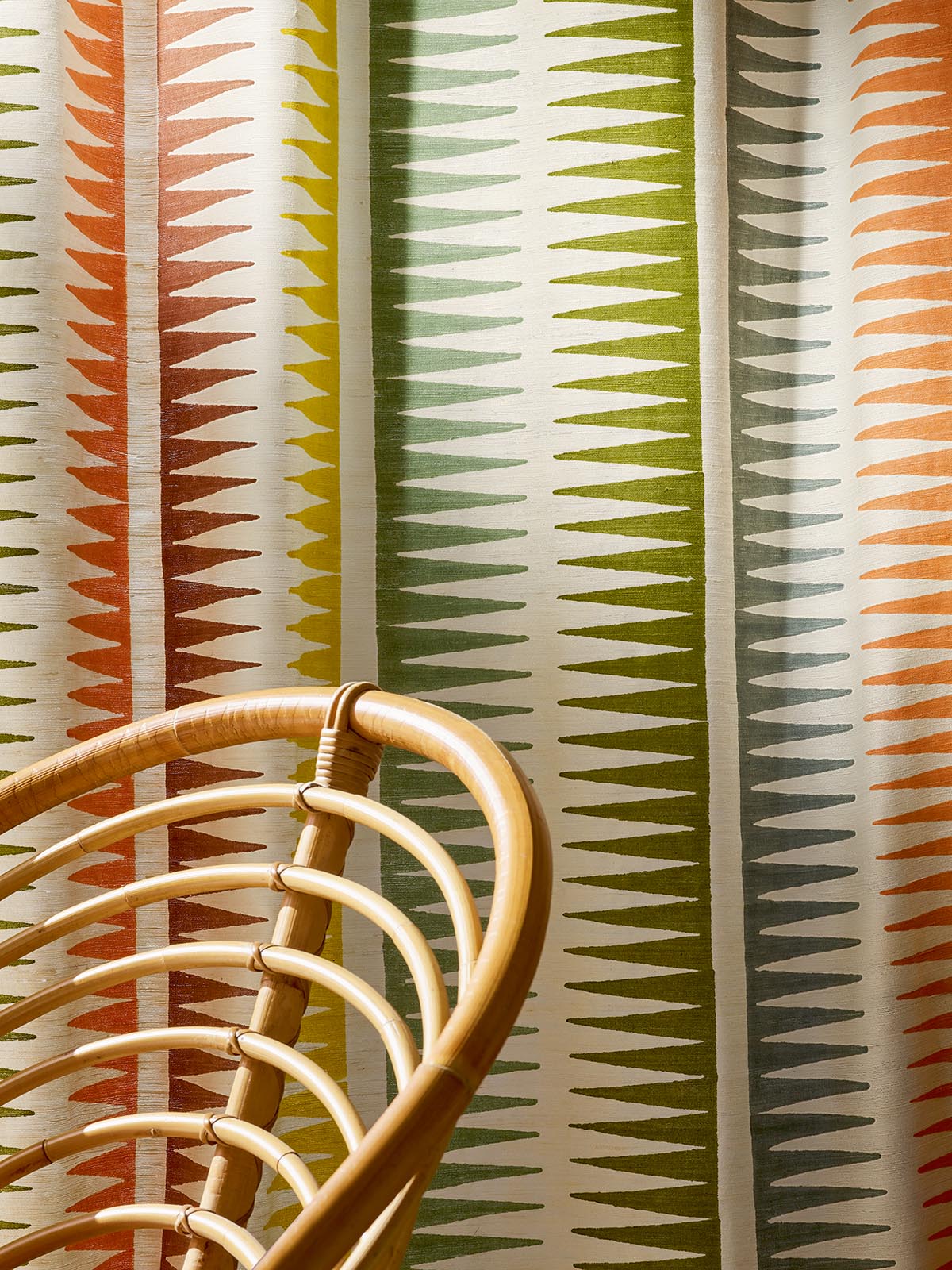Kusi room setting — Pierre Frey fabric
