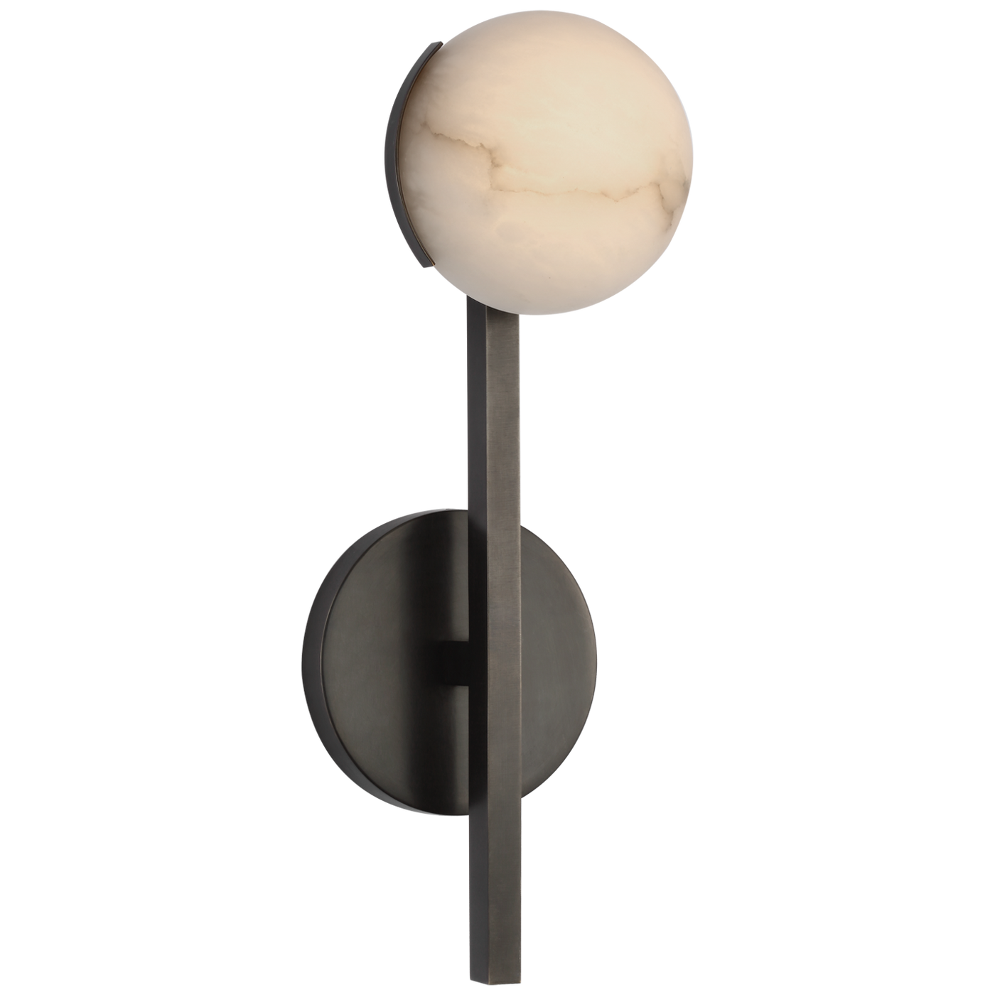 Pedra Vägglampa Petite – Bronze With Alabaster