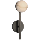 Pedra Vägglampa Petite – Bronze With Alabaster