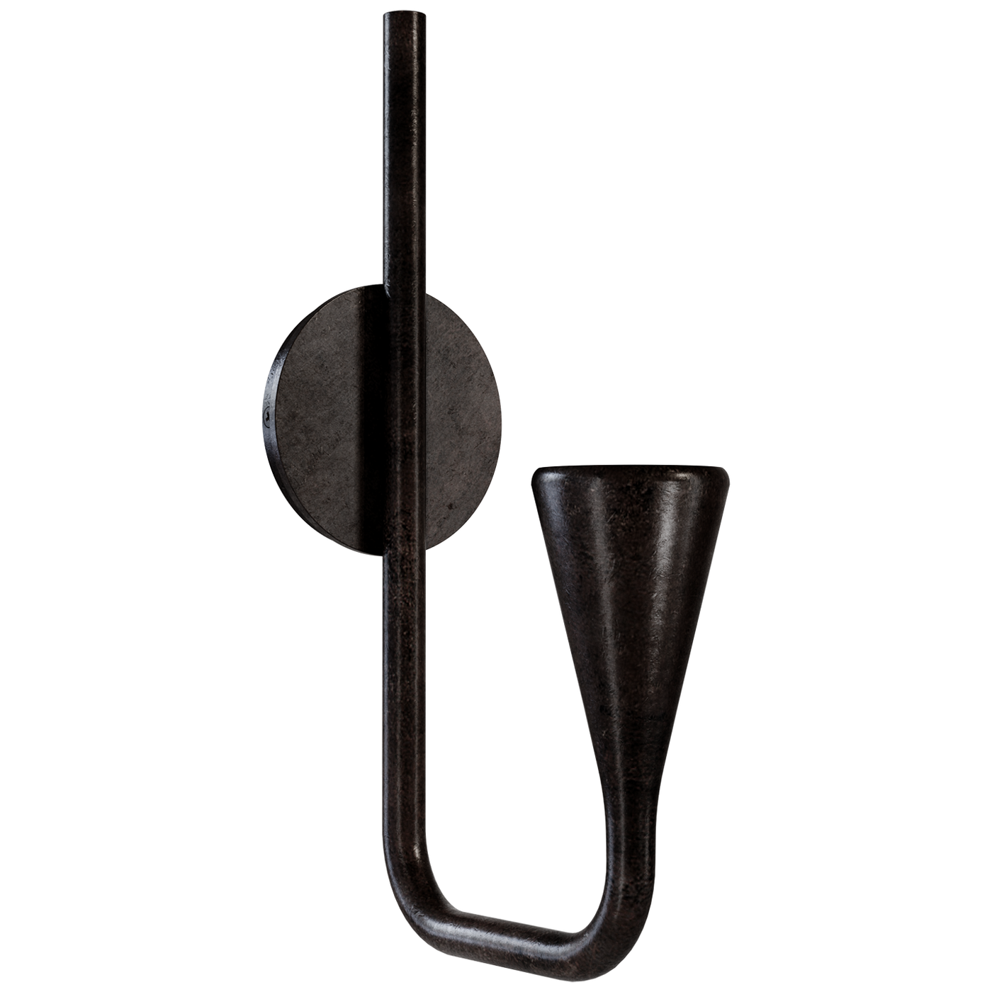 Brassica Vägglampa Medium – Aged Iron