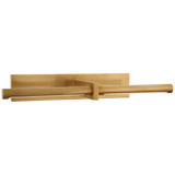 Axis Vägglampa 18 inch – Antique-Burnished Brass