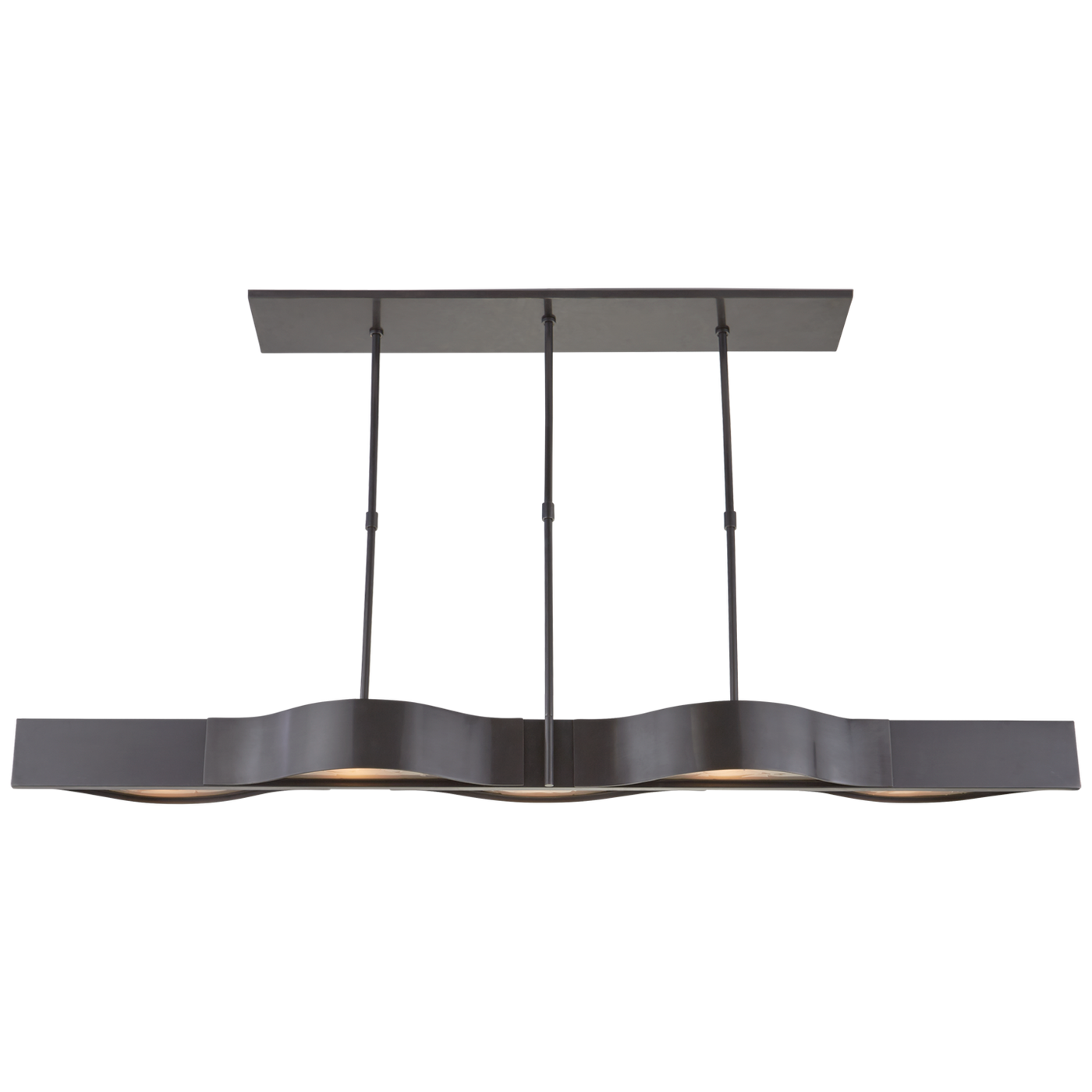 Avant Taklampa – Bronze With Frosted Glass