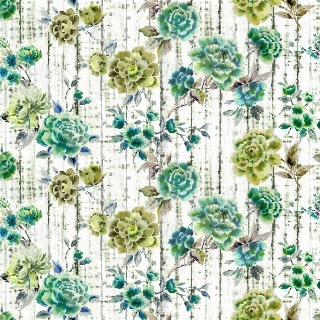 Kyoto Flower Jade — Designers Guild tapet