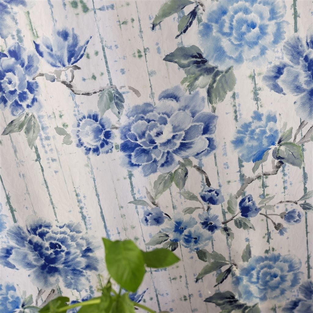 Kyoto Flower Tyg — Designers Guild i miljö