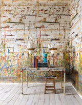 L’Atelier d’Isabelle 2 room setting — Pierre Frey wallpaper
