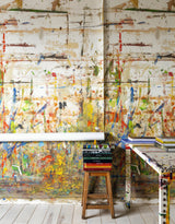 L’Atelier d’Isabelle 2 room setting — Pierre Frey wallpaper