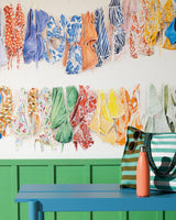 La Baignade room setting — Pierre Frey wallpaper