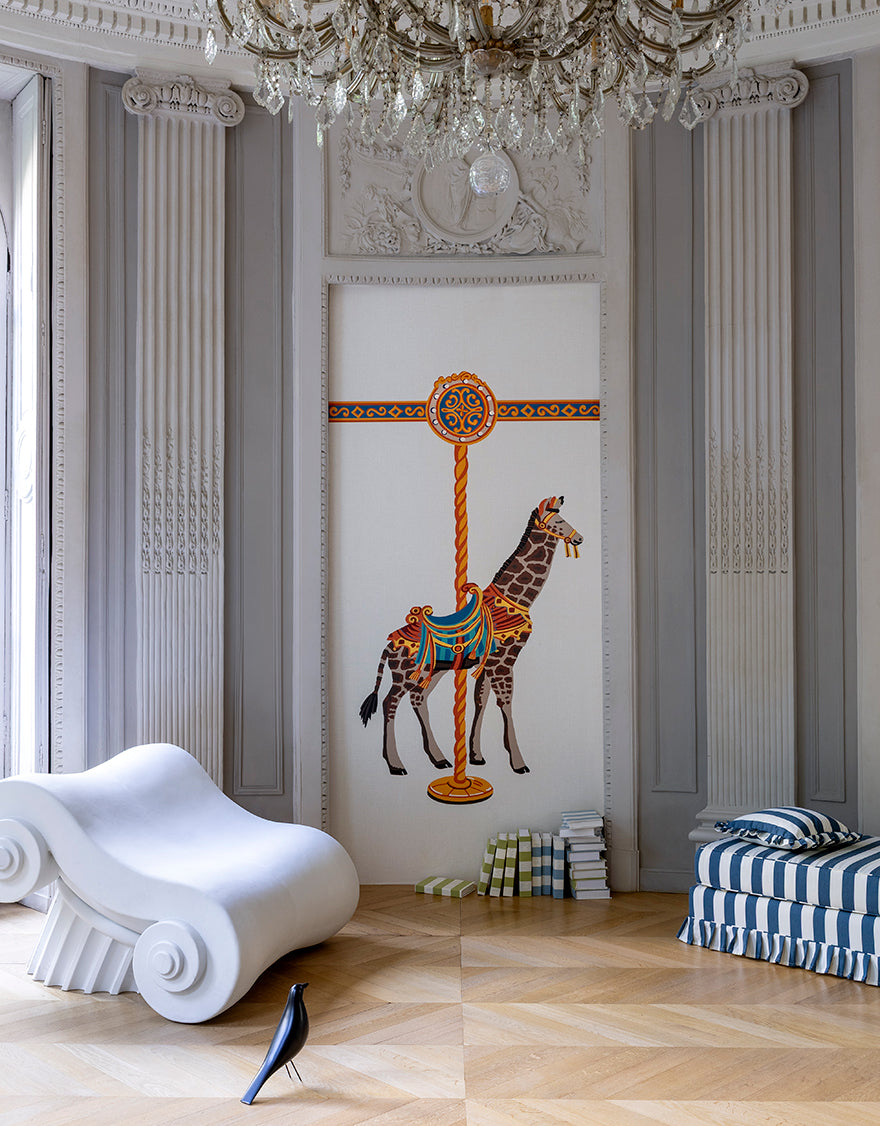 La Girafe du Carrousel Tapet — Pierre Frey