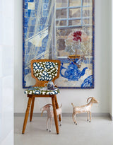 Lagune room setting — Pierre Frey fabric