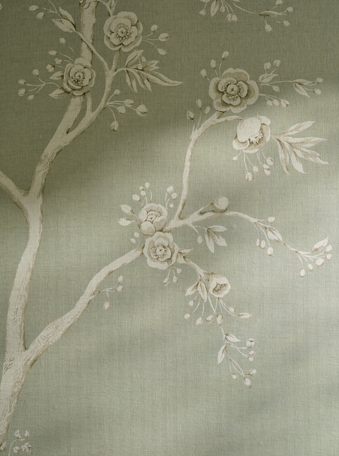 Lambourne — Colefax & Fowler tapet, miljöbild