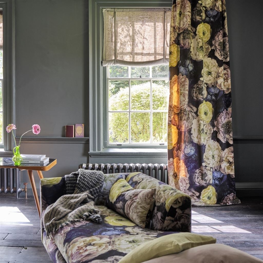 Le Poeme De Fleurs Tyg — Designers Guild i miljö