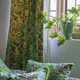 Leaf Glaze Tyg — Designers Guild i miljö