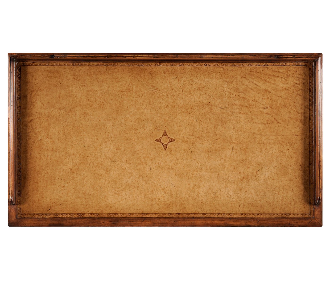 Sminkbord Monarch med läder Inset lådor