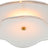 Soft Brass with Cream Tinted Glass