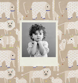 Leon & Zoe room setting — Pierre Frey fabric