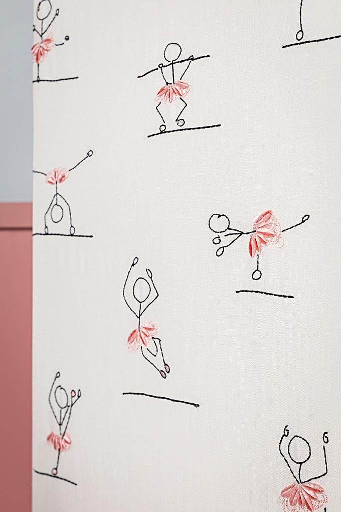 Les Danseuses de Gabrielle room setting — Pierre Frey fabric