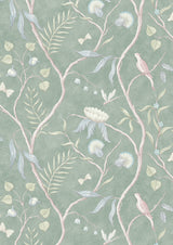 Adam's Eden Ceramic – hel bredd — Lewis & Wood tapet