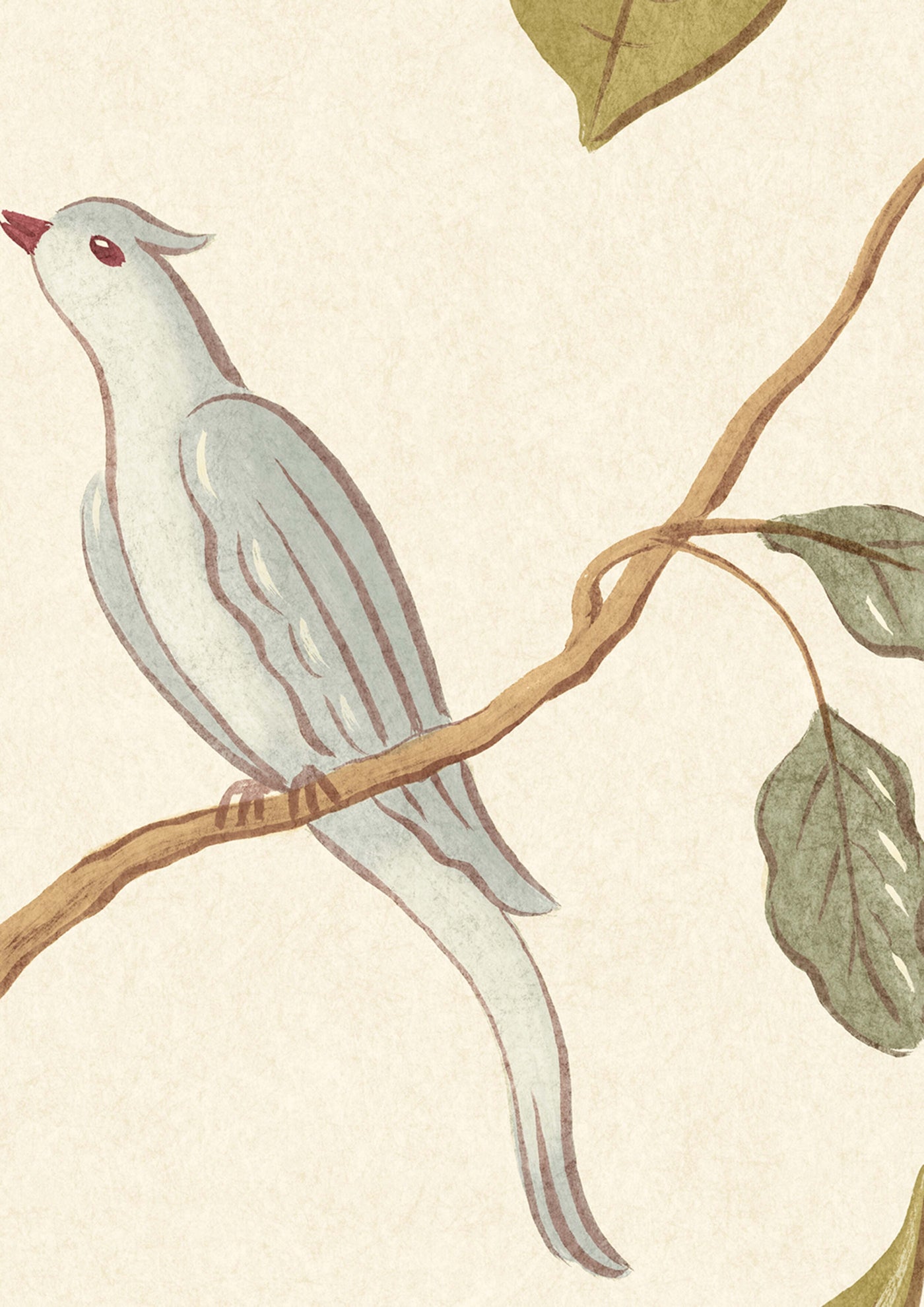 Adam's Eden Ivory — Lewis & Wood tapet