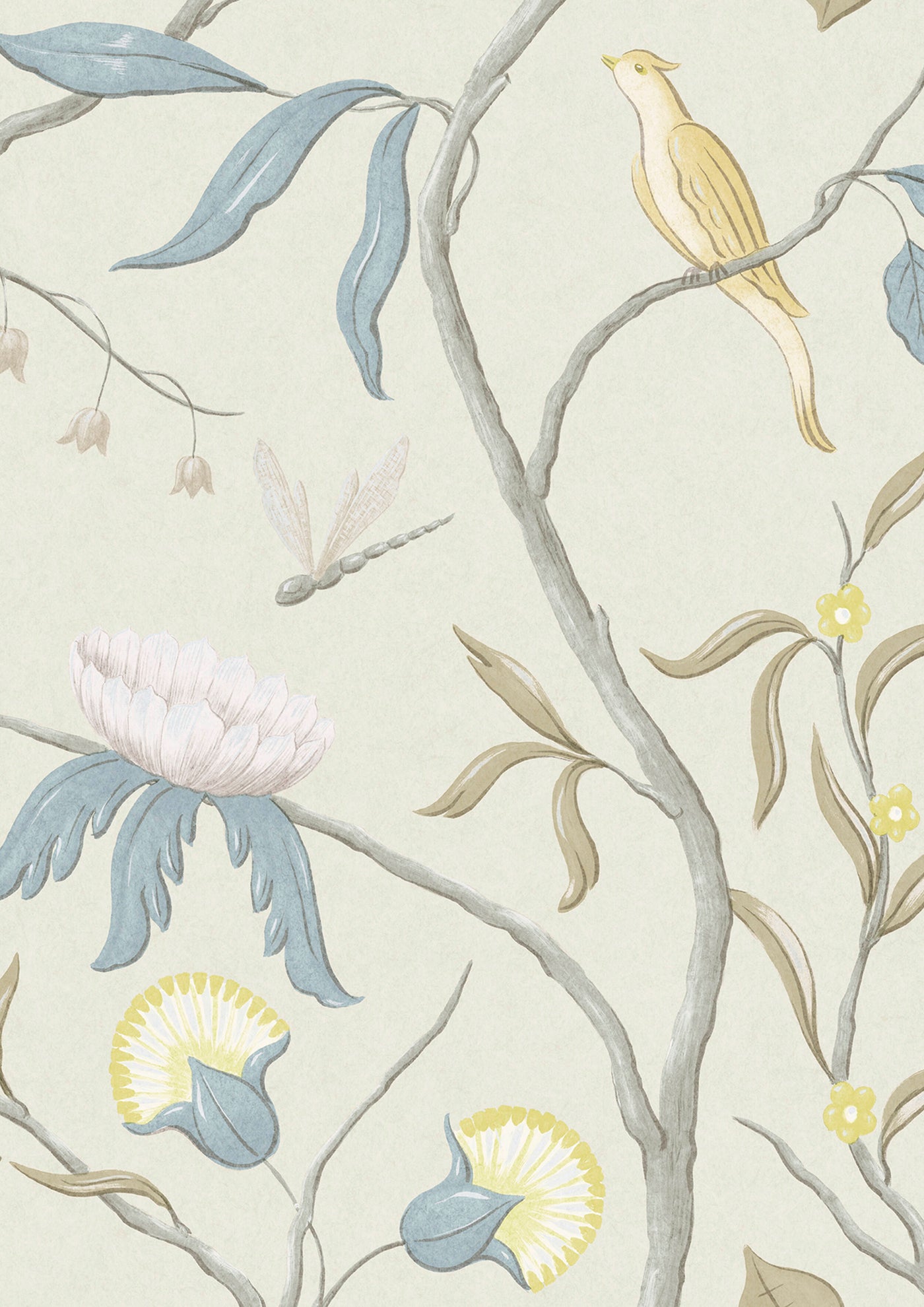 Adam's Eden Scandi – närbild — Lewis & Wood tapet