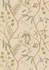 Adam's Eden Taupe – hel bredd — Lewis & Wood tapet