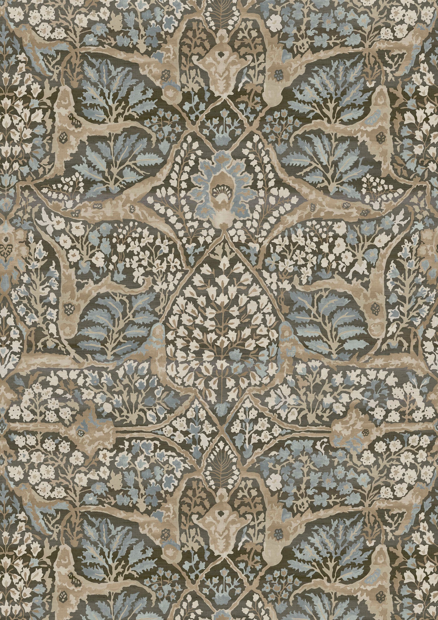 Alhambra 100 Persian – hel bredd — Lewis & Wood tapet