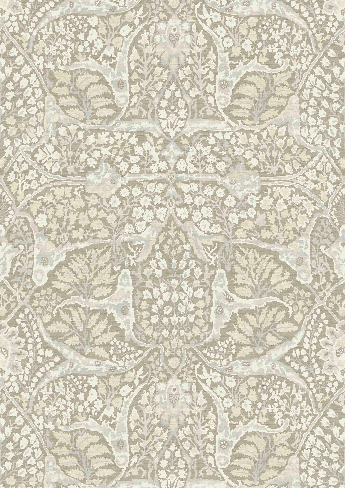 Alhambra 50 Buff – närbild — Lewis & Wood tapet