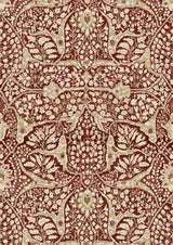 Alhambra 50 Garnet – närbild — Lewis & Wood tapet