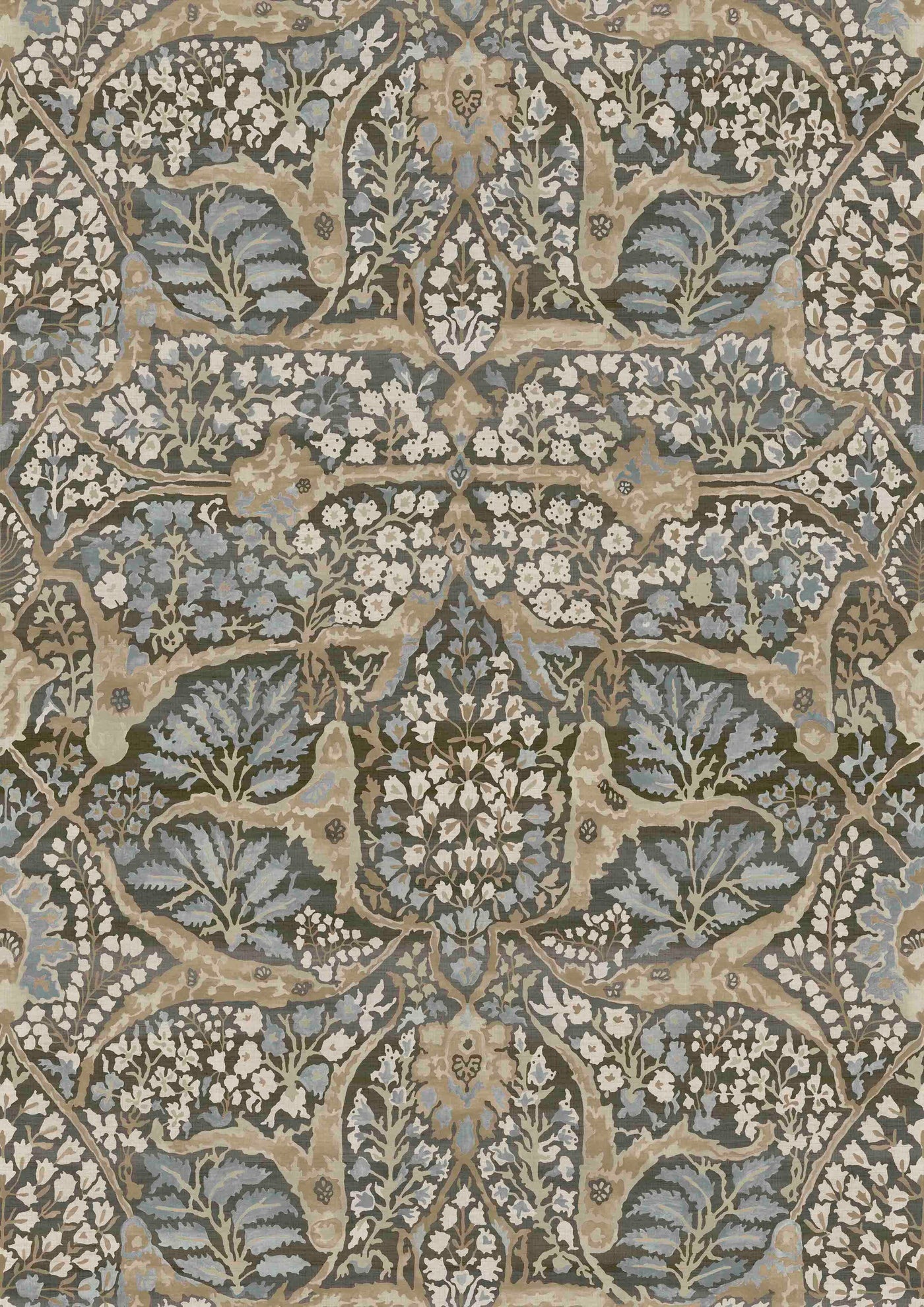 Alhambra 50 Persian – närbild — Lewis & Wood tapet