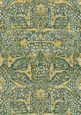 Alhambra 50 Verdure – närbild — Lewis & Wood tapet